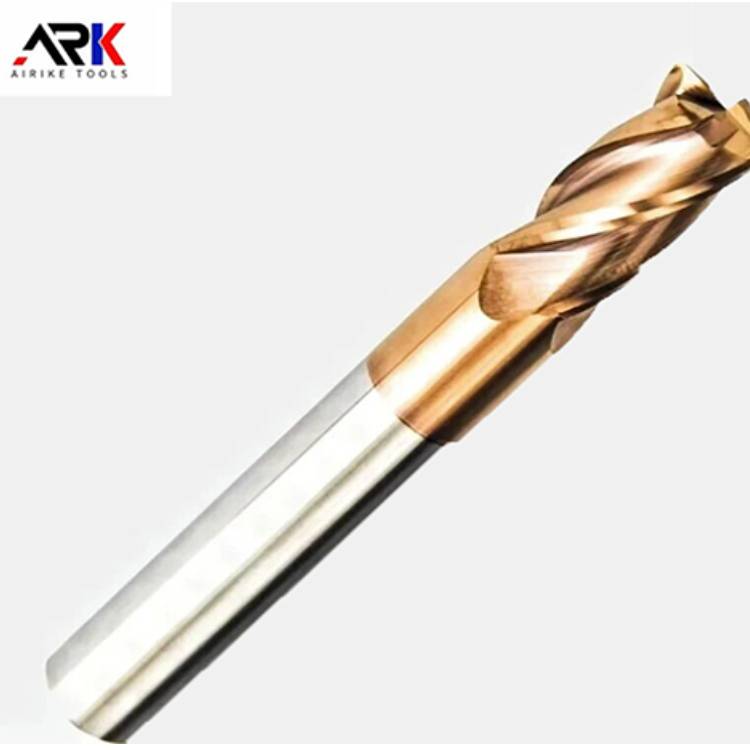 Taglierina per fresatura a naso tondo